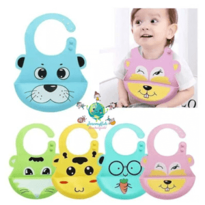 Babero para bebes en silicona