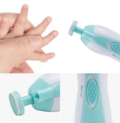 Lima eléctrica de uñas para bebés