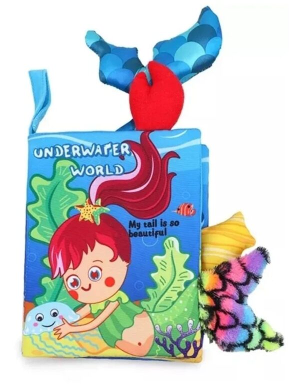 Libro para bebé de estimulación mundo infanti jeremy kids