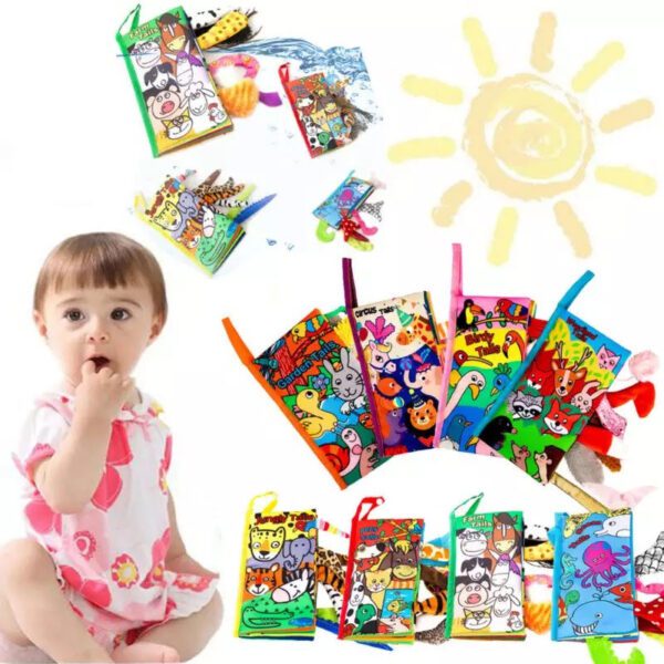 Libro para bebés de estimulación mundo infantil Jeremy kids