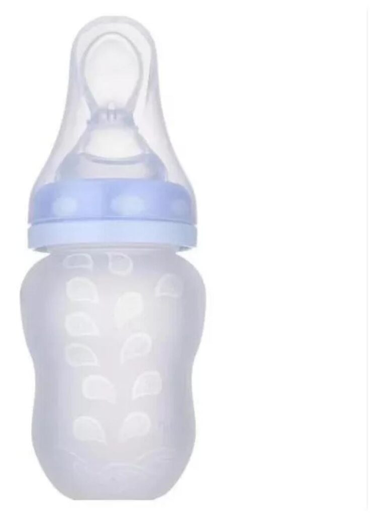 Tetero cuchara para bebes rosado - Mundo Infantil Jeremy Kids