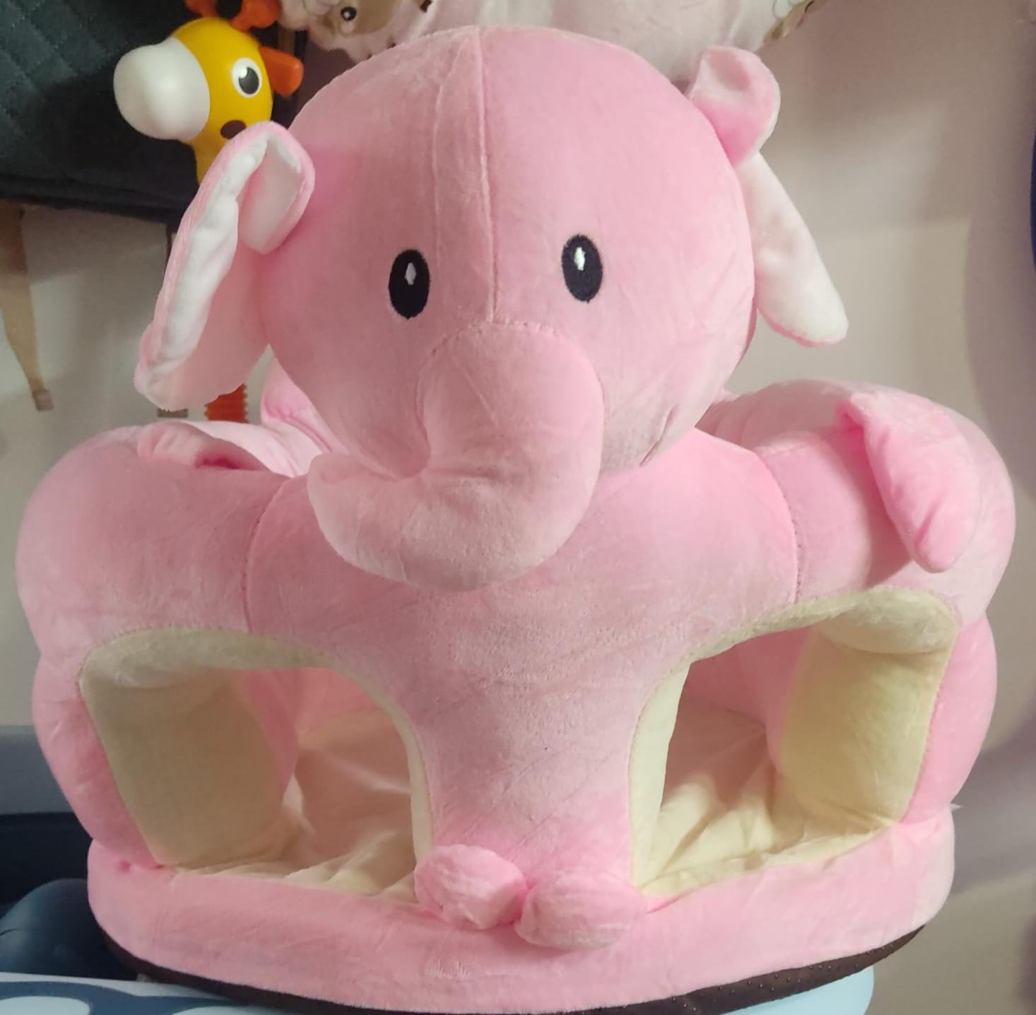 Silla cojin de bebe Jeremy kids elefante rosa